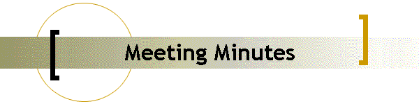 Meeting Minutes